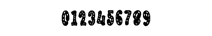 Bold Writing Font OTHER CHARS