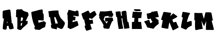 Boldbomb Regular Font UPPERCASE