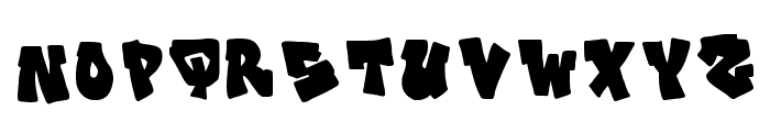 Boldbomb Regular Font UPPERCASE