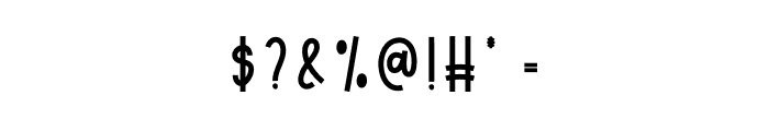 Bolder Planner Font OTHER CHARS