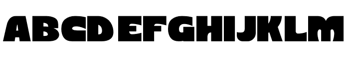 Boldeux Font UPPERCASE