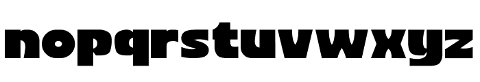 Boldeux Font LOWERCASE