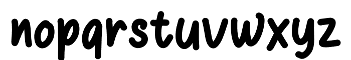 Boldiaer Font LOWERCASE