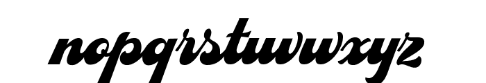 BoldistrikeDEMO Font LOWERCASE