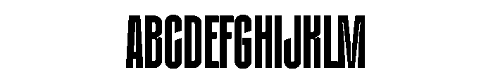 Boldline Font UPPERCASE