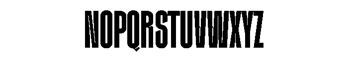 Boldline Font UPPERCASE