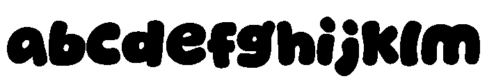 Boldone Font LOWERCASE