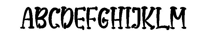 Bollando Font UPPERCASE