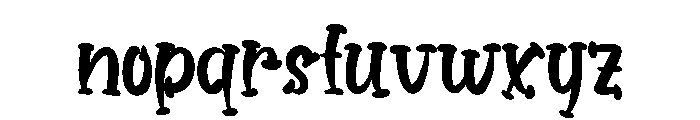 Bollando Font LOWERCASE