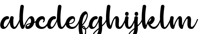 Bollinsh Hunt Personal Use Only Font LOWERCASE