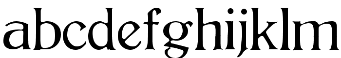BoltonLight Font LOWERCASE