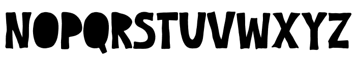 Bolue Font UPPERCASE
