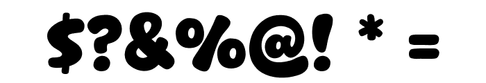 Bolyfat Font OTHER CHARS
