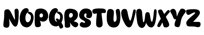 Bolyfat Font UPPERCASE
