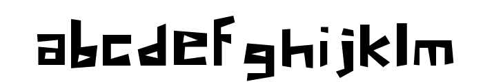 Boma Normal Font LOWERCASE