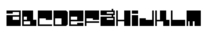 Bomb Factory Font LOWERCASE