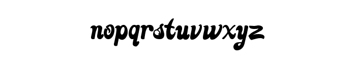 Bombulate Regular Font LOWERCASE