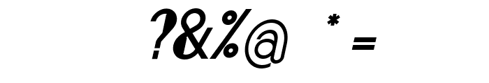 Bonafetti 2 Italic Font OTHER CHARS