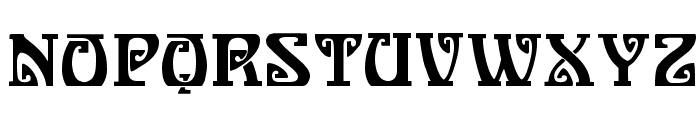 Bonapart-Modern Font UPPERCASE