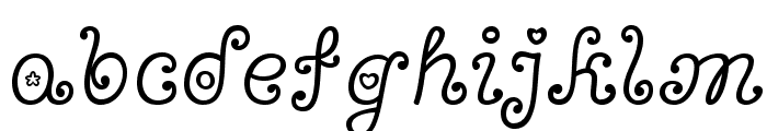 Bonbon-Regular Font LOWERCASE