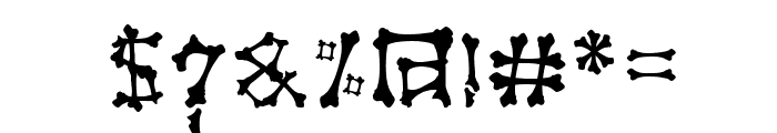 Boner Font OTHER CHARS