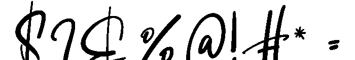 Bonfire Font OTHER CHARS