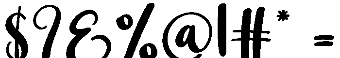Bonny Font OTHER CHARS