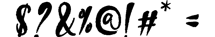 Bonogoda Font OTHER CHARS