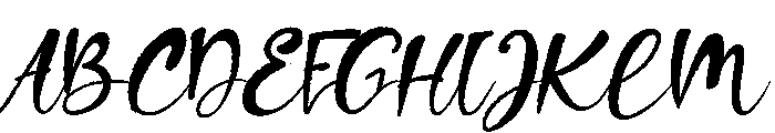 Bonogoda Font UPPERCASE