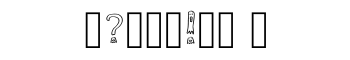Boo Regular Font OTHER CHARS