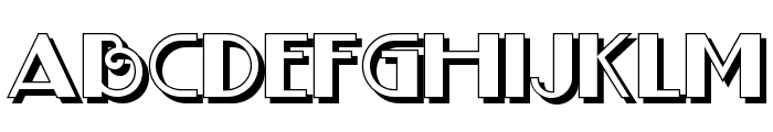 Boogie Nights ShadowNF Font LOWERCASE