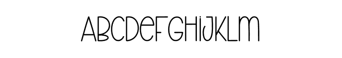 Book Beauty Font UPPERCASE