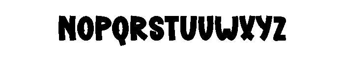 Book Comic Font UPPERCASE