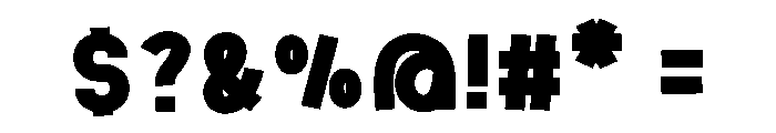 Book Nook Font OTHER CHARS