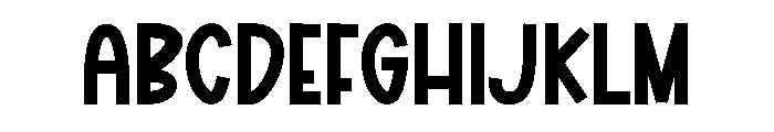 Book Nook Font UPPERCASE