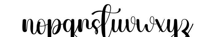 Book Font LOWERCASE