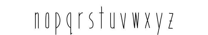 BookendsWithAccents Font LOWERCASE