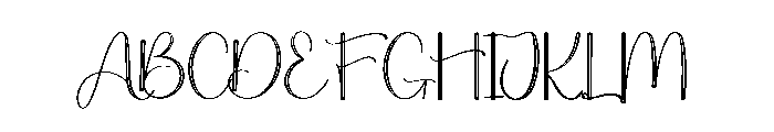 Booking Font UPPERCASE