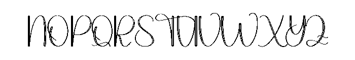 Booking Font UPPERCASE