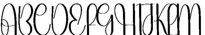 Bookline Font UPPERCASE