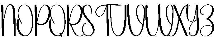 Bookline Font UPPERCASE