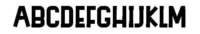 Bookmark2 Font UPPERCASE