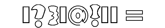 Boolat Regular Font OTHER CHARS