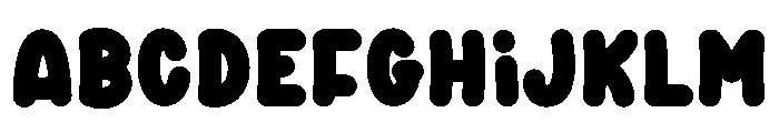 Boom Font UPPERCASE