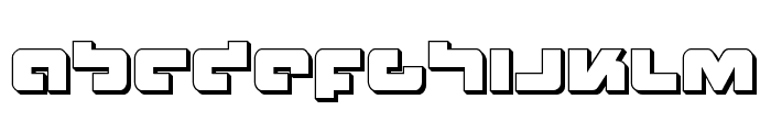 Boomstick 3D Font LOWERCASE