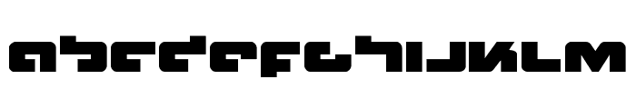 Boomstick Expanded Font LOWERCASE