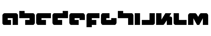 Boomstick Font LOWERCASE