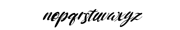 Boostone Italic Font LOWERCASE