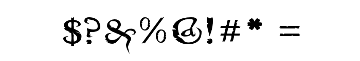 Booter - Five Zero Font OTHER CHARS