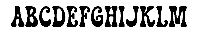 Boovela Regular Font UPPERCASE